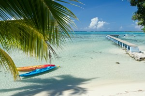 Plage de L'Hotel Les Tipaniers 